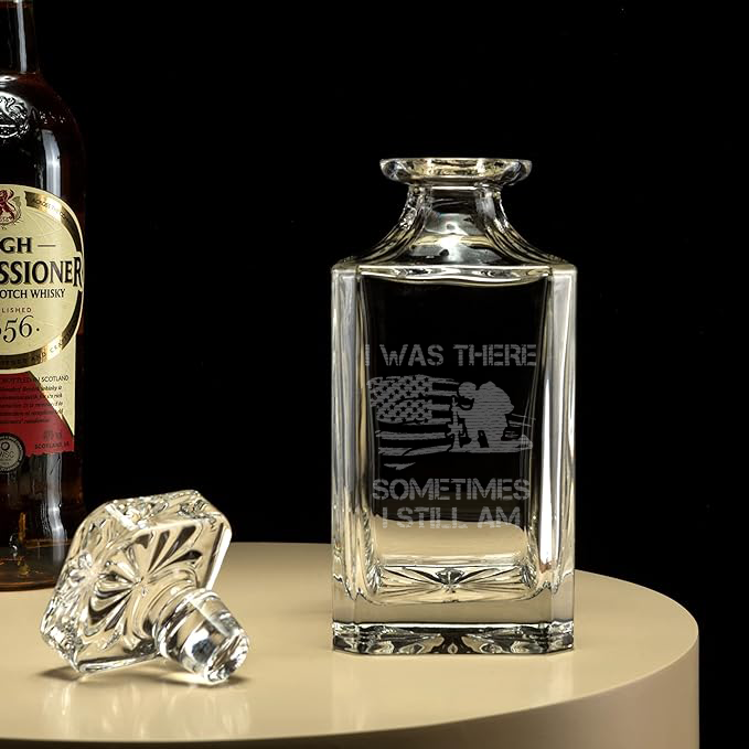 Glory lasts a lifetime decaner|For free spirit express own thoughts |Whiskey Decanter