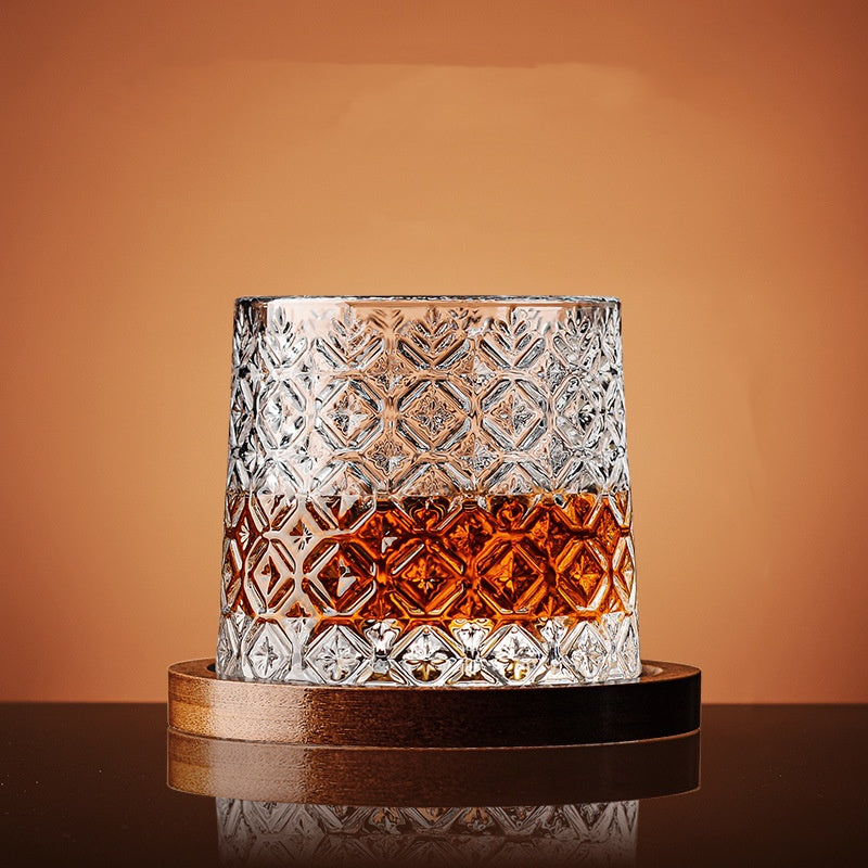 360° Spinning Top Glass - A Truly Unique Whisky Glass(BUY MORE SAVE MORE)