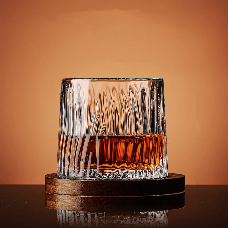 360° Spinning Top Glass - A Truly Unique Whisky Glass(BUY MORE SAVE MORE)