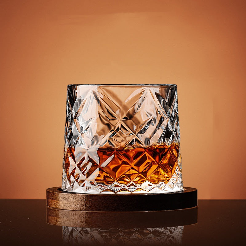 360° Spinning Top Glass - A Truly Unique Whisky Glass(BUY MORE SAVE MORE)