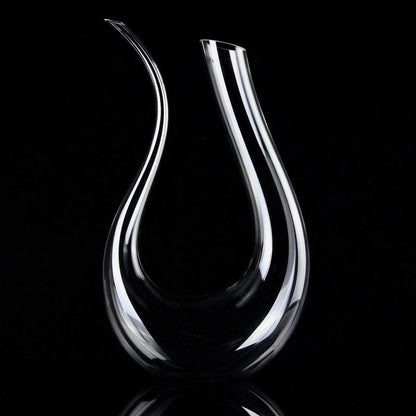 Jalite™ SWAN CRYSTAL WINE DECANTER